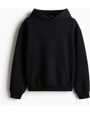 H&M Capuchonsweater Met Print - Zwart