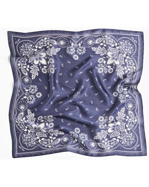 H&M Gemustertes Tuch - Blau