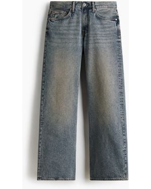 H&M Relaxed Bootcut Jeans - Grau
