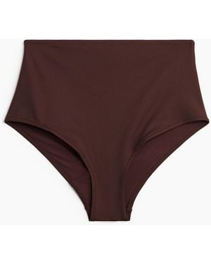 H&M Bikinihose High Waist - Braun