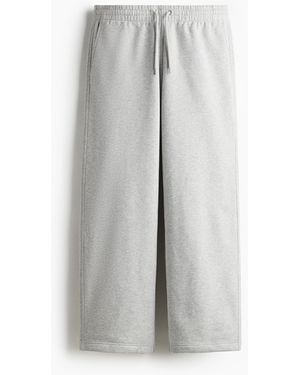 H&M Sweatpants in Loose Fit - Grau