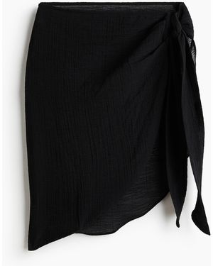 H&M Hüfttuch aus Modalgemisch - Schwarz