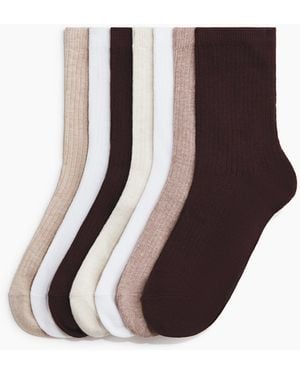 H&M 7 Paar Sokken - Meerkleurig