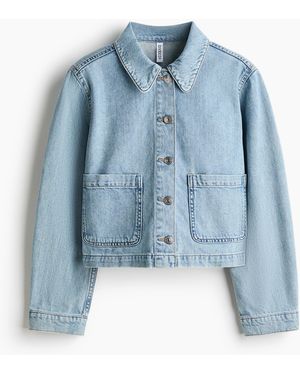 H&M Jeansjacke - Blau