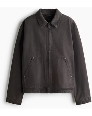 H&M Denim Workwearjack - Zwart