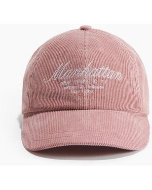 H&M Cap aus Cord - Pink