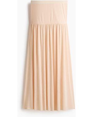 H&M Maxirock aus Feinstrick - Natur