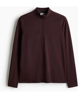 H&M Midlayer-Sportshirt mit ThermoMove TM - Rot