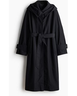 H&M Regenmantel mit StormMove - Schwarz