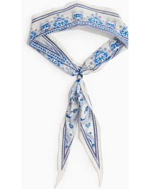 H&M Tuch mit Perlendetail - Blau