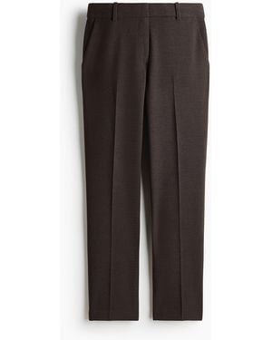 H&M Zigarettenhose - Braun