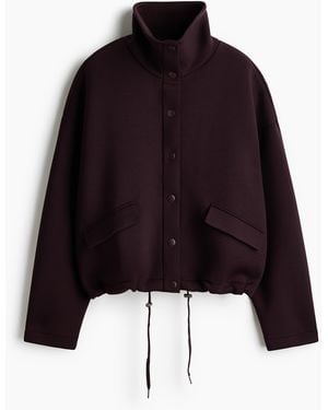H&M Scubajacke mit Kordelzug - Rot