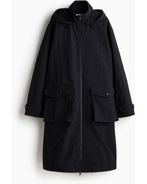 H&M MAMA Before & After Regenmantel - Schwarz