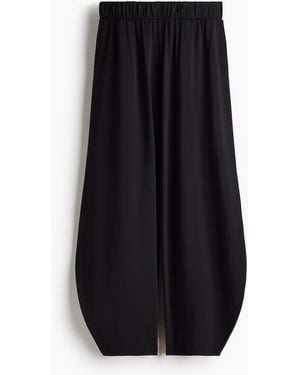 H&M Jerseyhose mit Balloon Leg - Schwarz