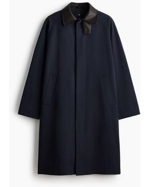 H&M Mantel im Mac-Style - Blau