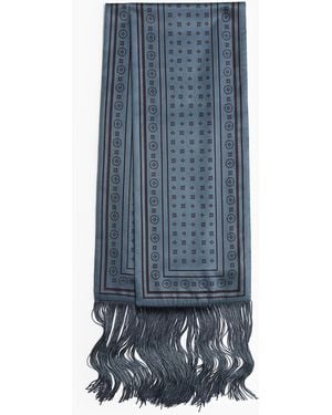 H&M Schal mit Fransen - Blau