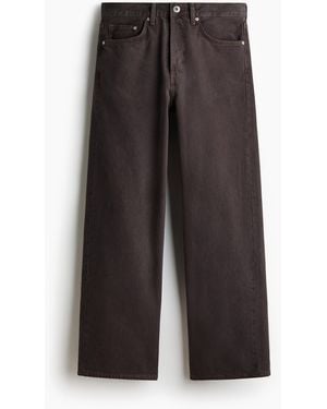 H&M Loose Jeans - Schwarz
