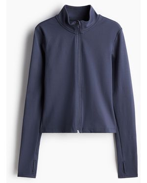 H&M Sportvest Met Softmovetm - Blauw