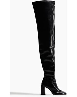 H&M Overknee-Stiefel - Schwarz