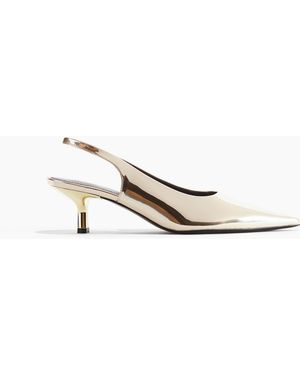 H&M Spitze Slingpumps - Weiß
