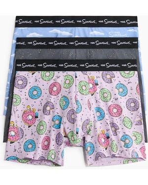 H&M 3er-Pack Trunks aus Baumwolle mit Motivprint - Mehrfarbig