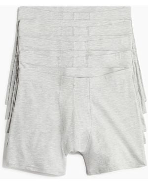H&M 5er-Pack Baumwoll-Trunks - Weiß