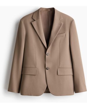 H&M Leichtes Jackett in Relaxed Fit - Braun