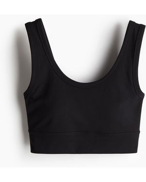 H&M Sport-BH aus SoftMove Medium Support - Schwarz