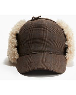 H&M Cap mit Ohrenklappen - Braun