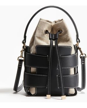 H&M Crossbody Bucket Bag - Schwarz
