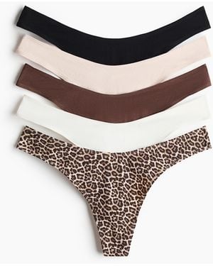 H&M 5er-Pack Baumwolltangas - Mehrfarbig
