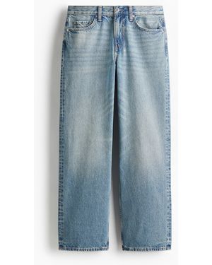 H&M Relaxed Jeans - Blau