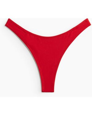 H&M Bikinihose Brazilian - Rot