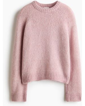 H&M Oversized Pullover - Pink
