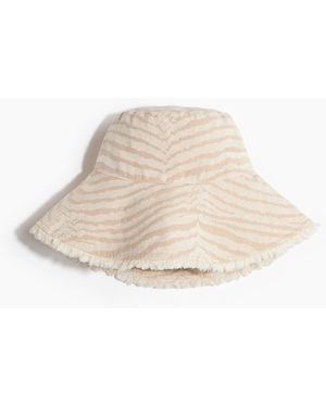 H&M Katoenen Buckethat - Naturel