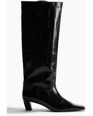 H&M Knee-high boots - Schwarz