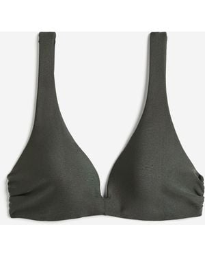 H&M Push-up-Bikinitop - Schwarz
