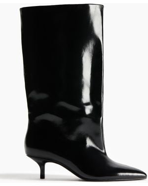 H&M Stiefel mit Absatz - Schwarz