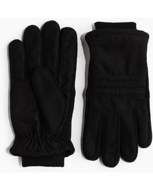 H&M Handschuhe aus Wollmix - Schwarz