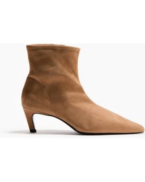 H&M Sock Boots mit Absatz - Weiß