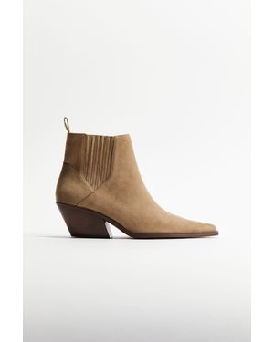 H&M Cowboystiefel - Weiß