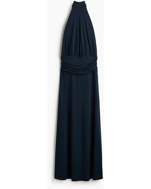 H&M Maxikleid mit Neckholder - Blau