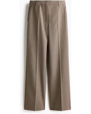 H&M Elegante Hose - Braun