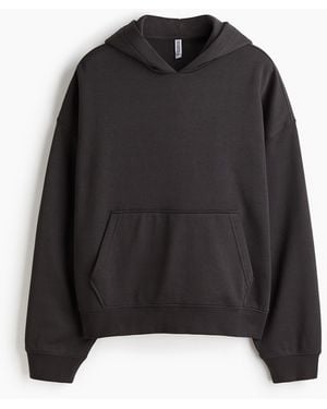 H&M Oversized Hoodie - Schwarz
