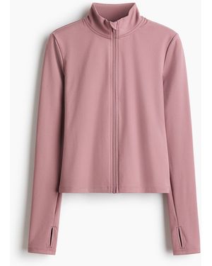H&M Sportvest Met Softmovetm - Roze