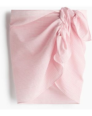 H&M Katoenen Minisarong - Roze