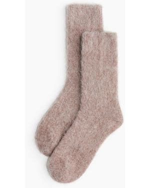 H&M Flauschige Socken - Natur