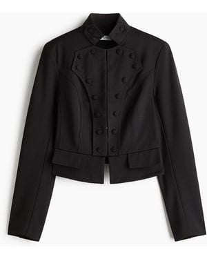 H&M Kurzjacke - Schwarz