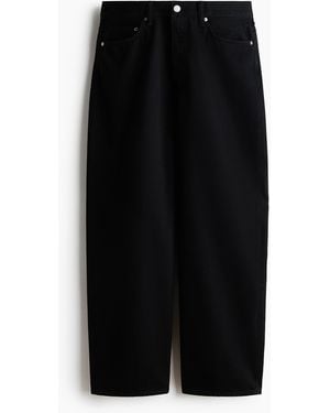 H&M Baggy Jeans - Zwart