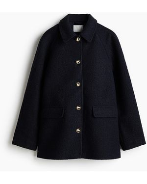 H&M Car Coat - Blau